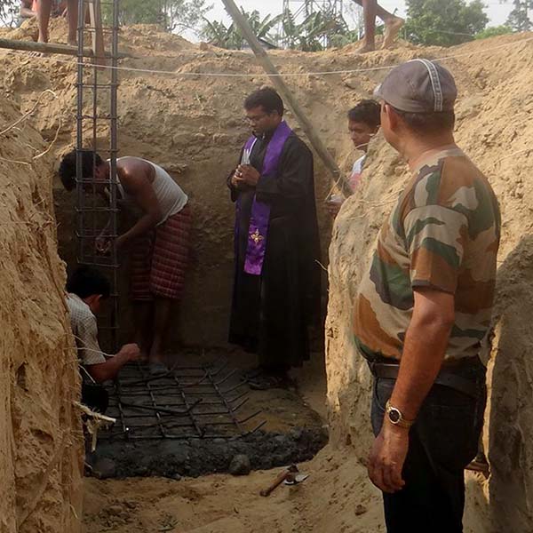 Foundation stone ceremony Foundation stone ceremony